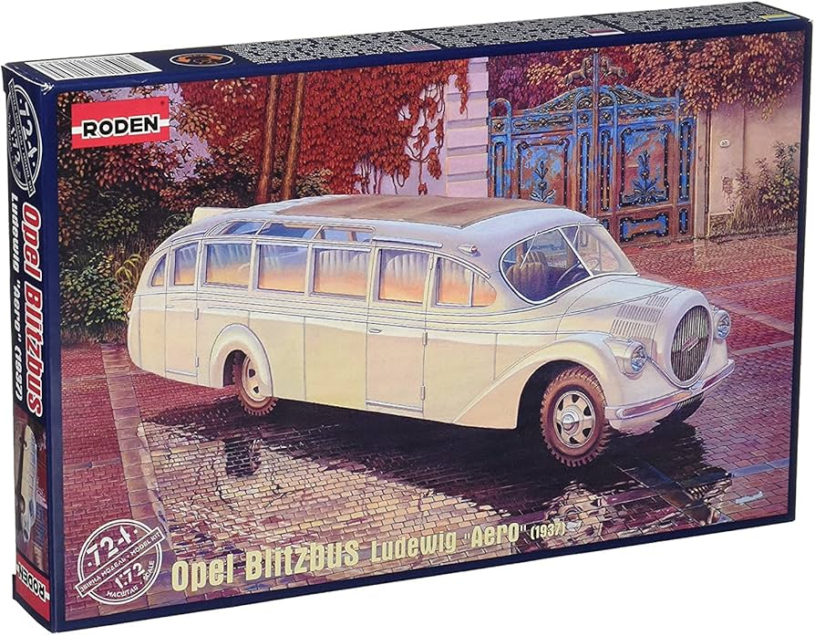 Amazon | ローデン 1/72 ドイツ オペル プロバガンダ観光バス